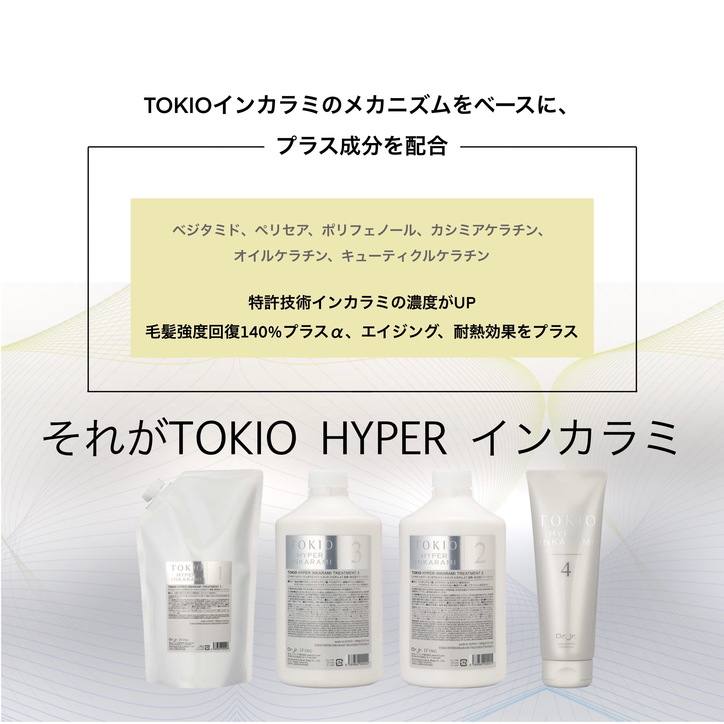 通販特価】 TOKIOハイパーインカラミシャンプー&トリートメント AskO1